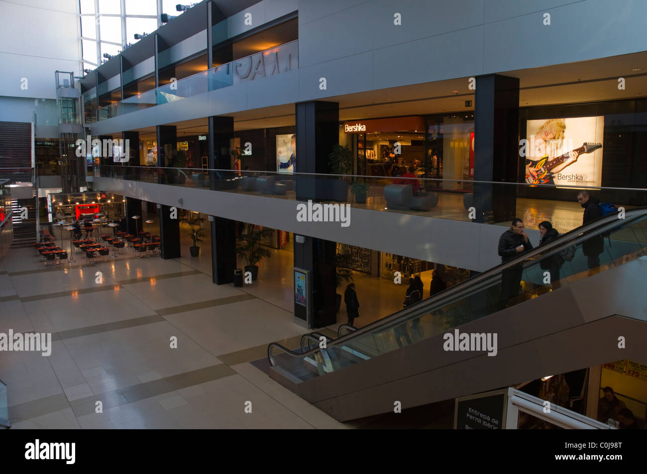 Shopping centre interior spain hi-res stock photography and images - Alamy