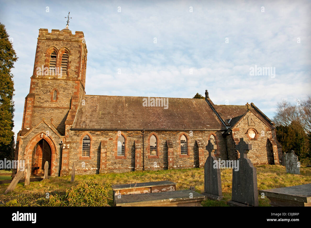 Lowick Church cumbria Stock Photo