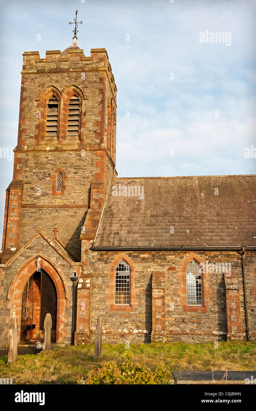 Lowick church Cumbria Stock Photo
