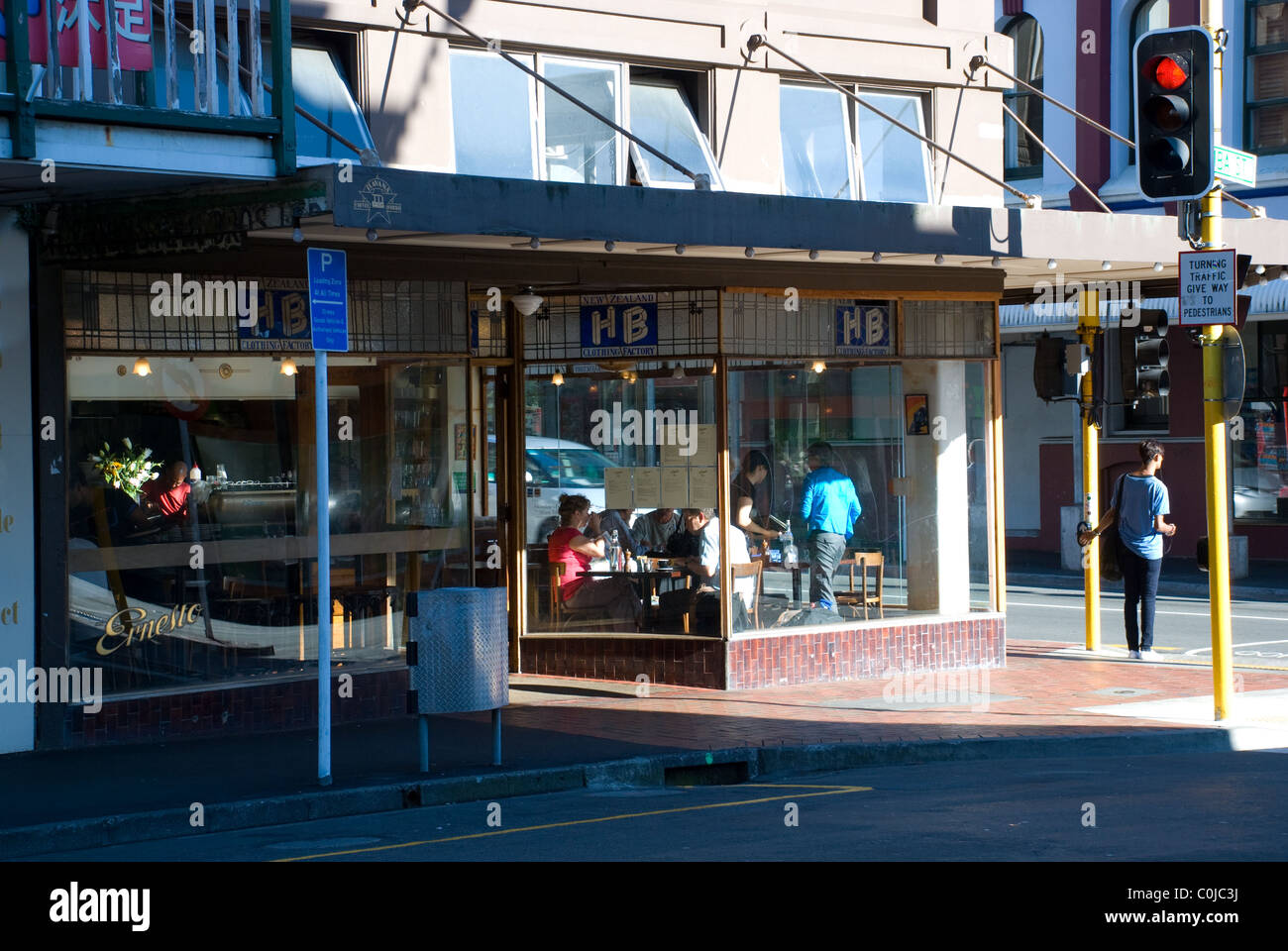 Ernesto's coffee shop, Cuba Street (Center of cafe culture), Wellington