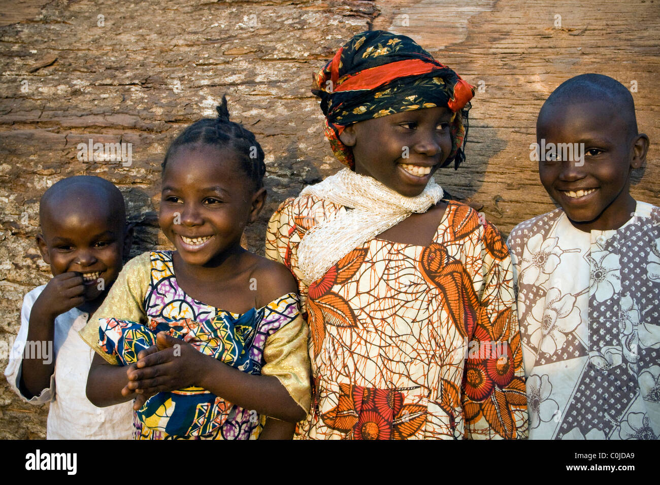 Smiling child africa forest hi-res stock photography and images - Alamy