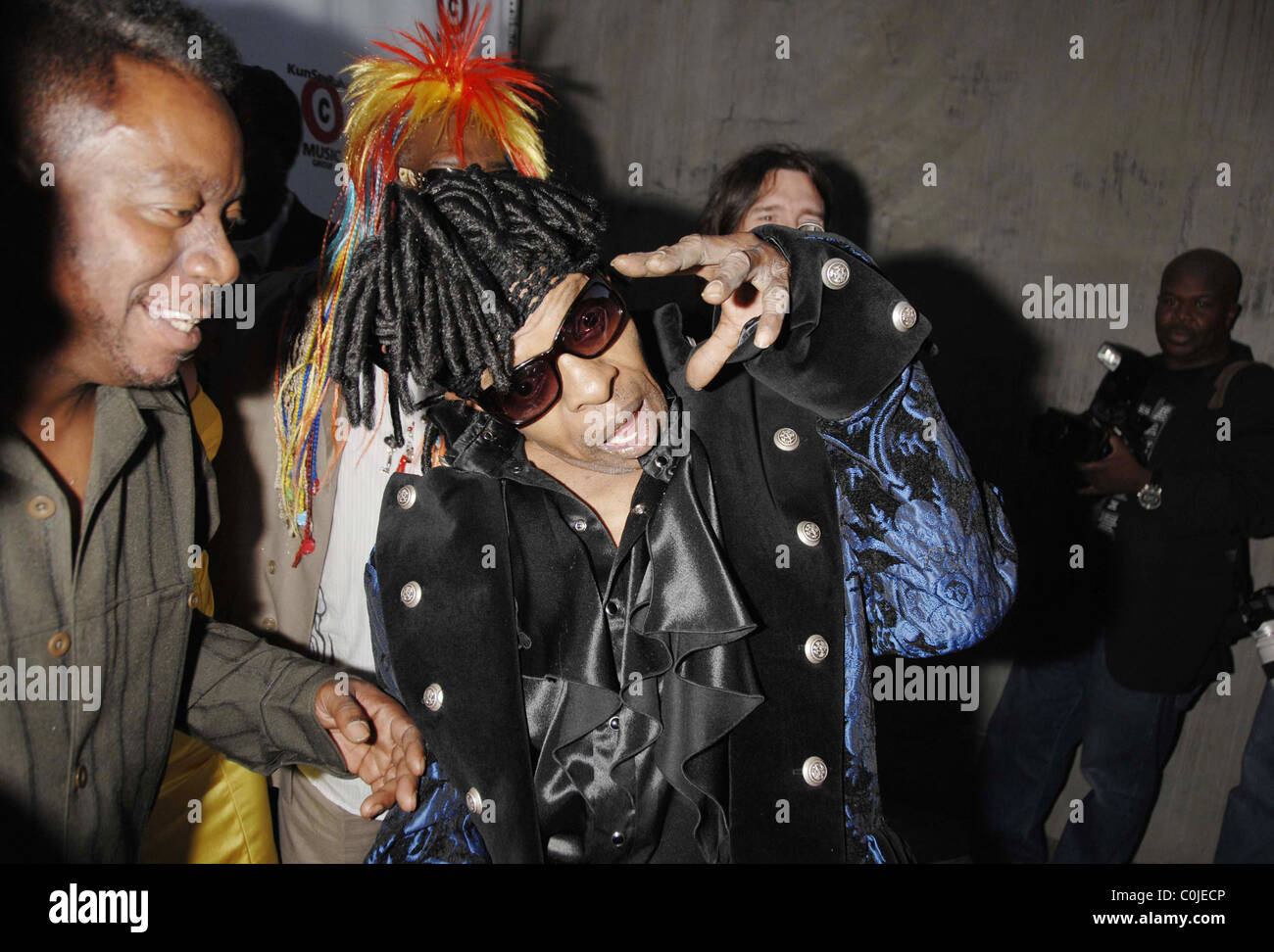 Sly Stone George Clinton’s birthday celebration at Zune Los Angeles