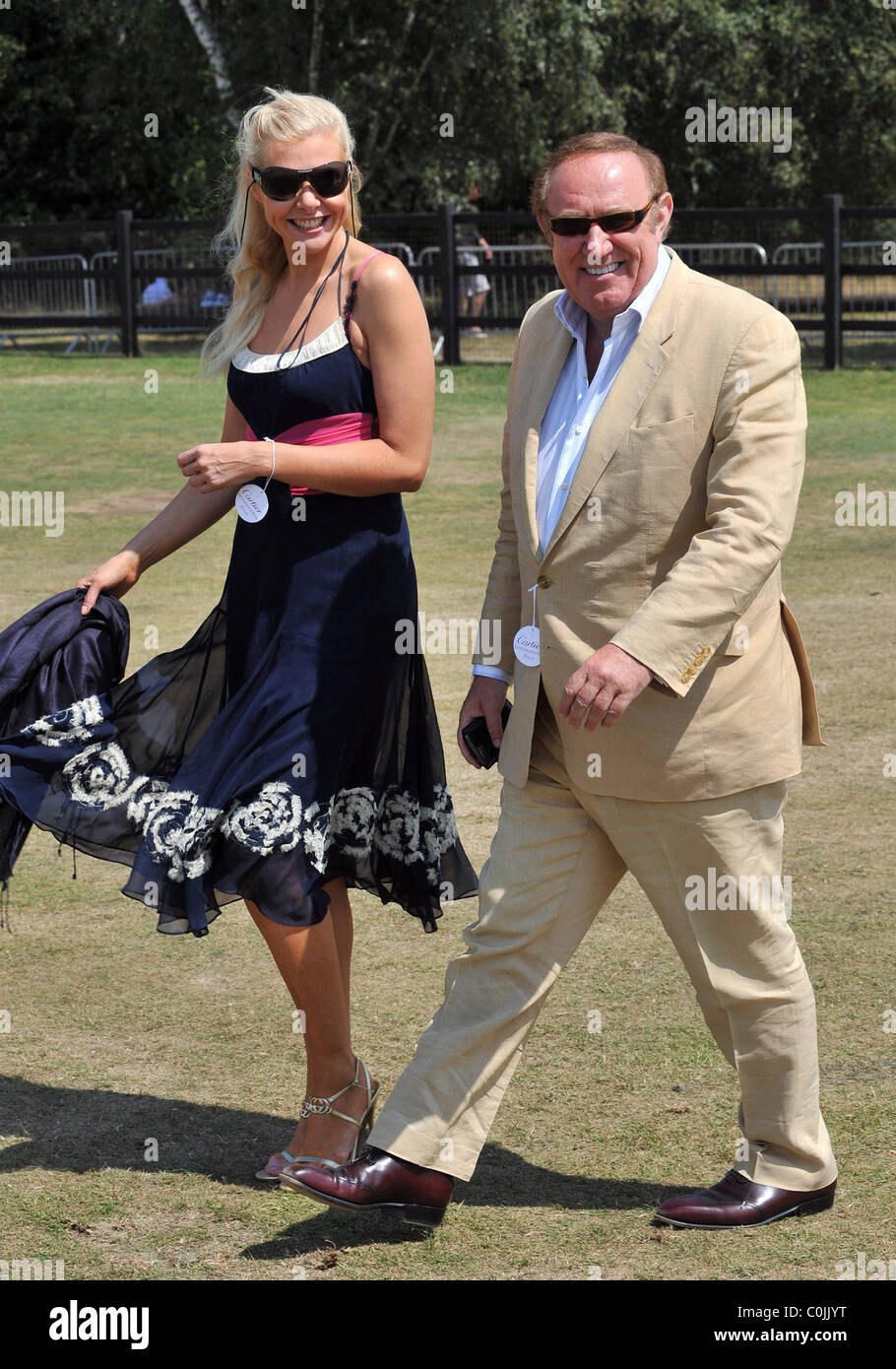 Neil cartier international polo tournament hi res stock