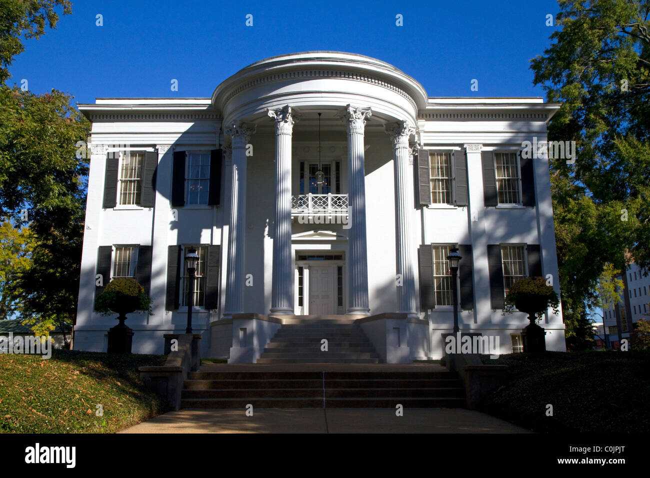 The Mississippi Governor's Mansion in Jackson, Mississippi, USA. Stock Photo