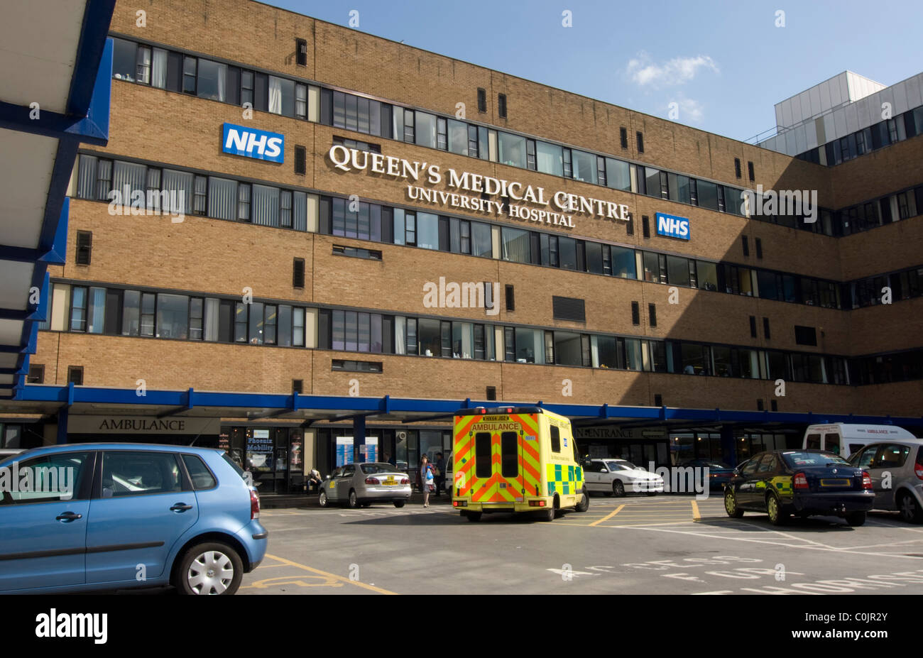 Queens Medical Centre Nottingham Stock Photo Alamy