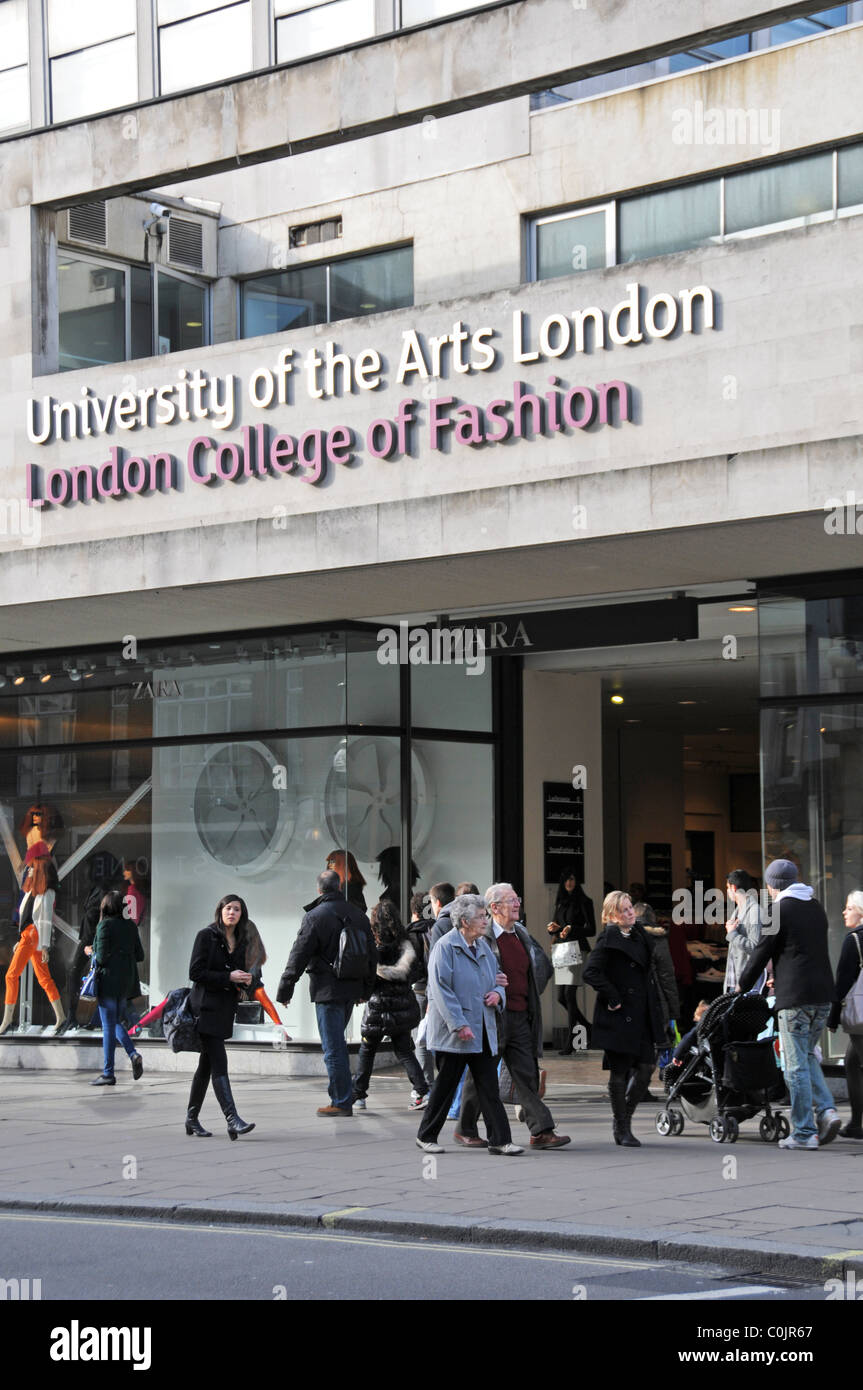 London College of Fashion University of the Arts London Stock Photo