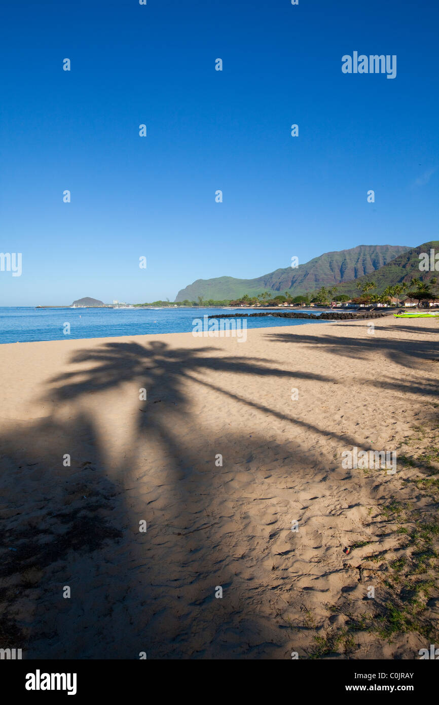 Pokai Bay, Waianae, Leeward Coast, Oahu, Hawaii Stock Photo Alamy