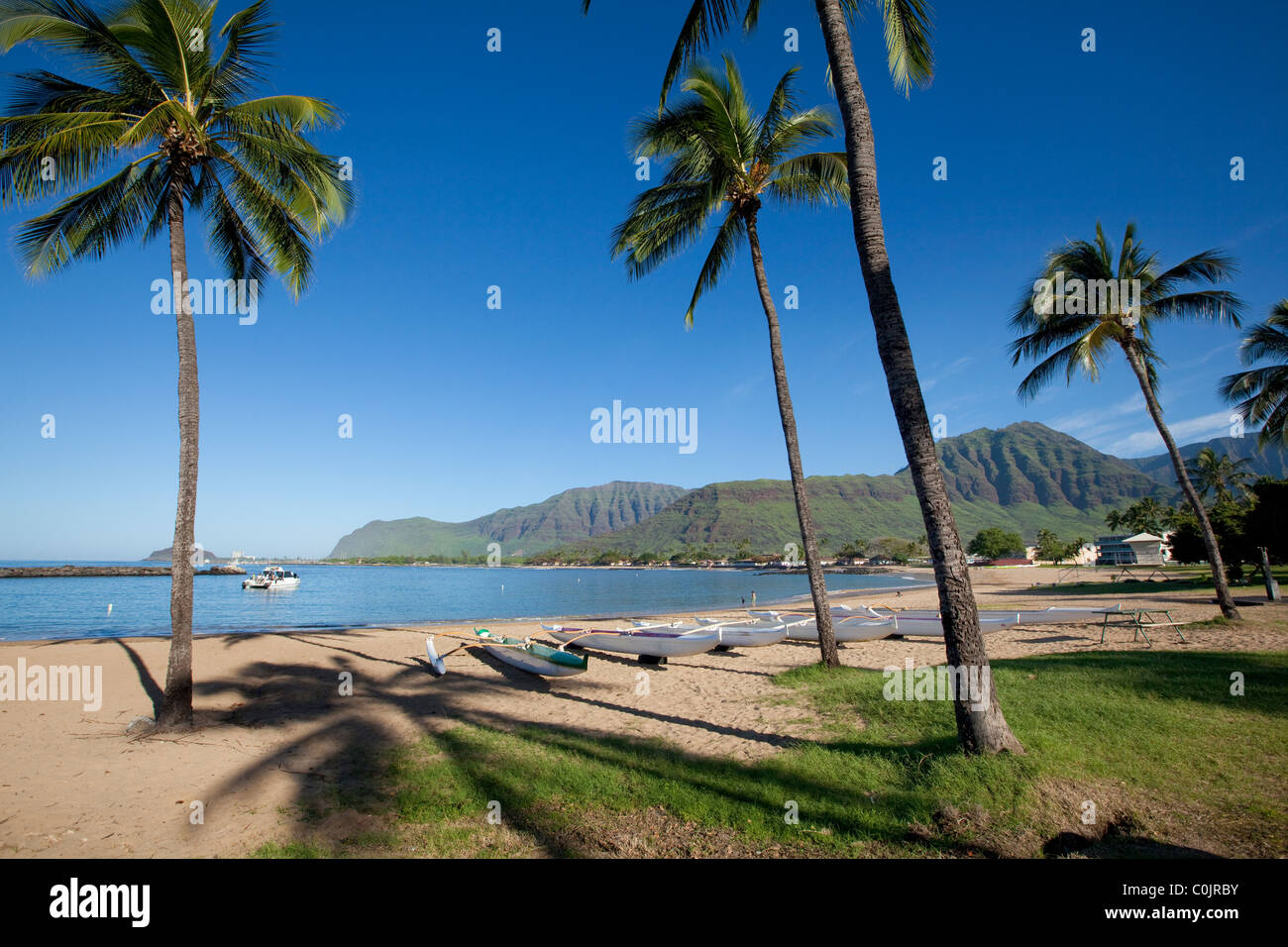 Pokai Bay, Waianae, Leeward Coast, Oahu, Hawaii Stock Photo Alamy