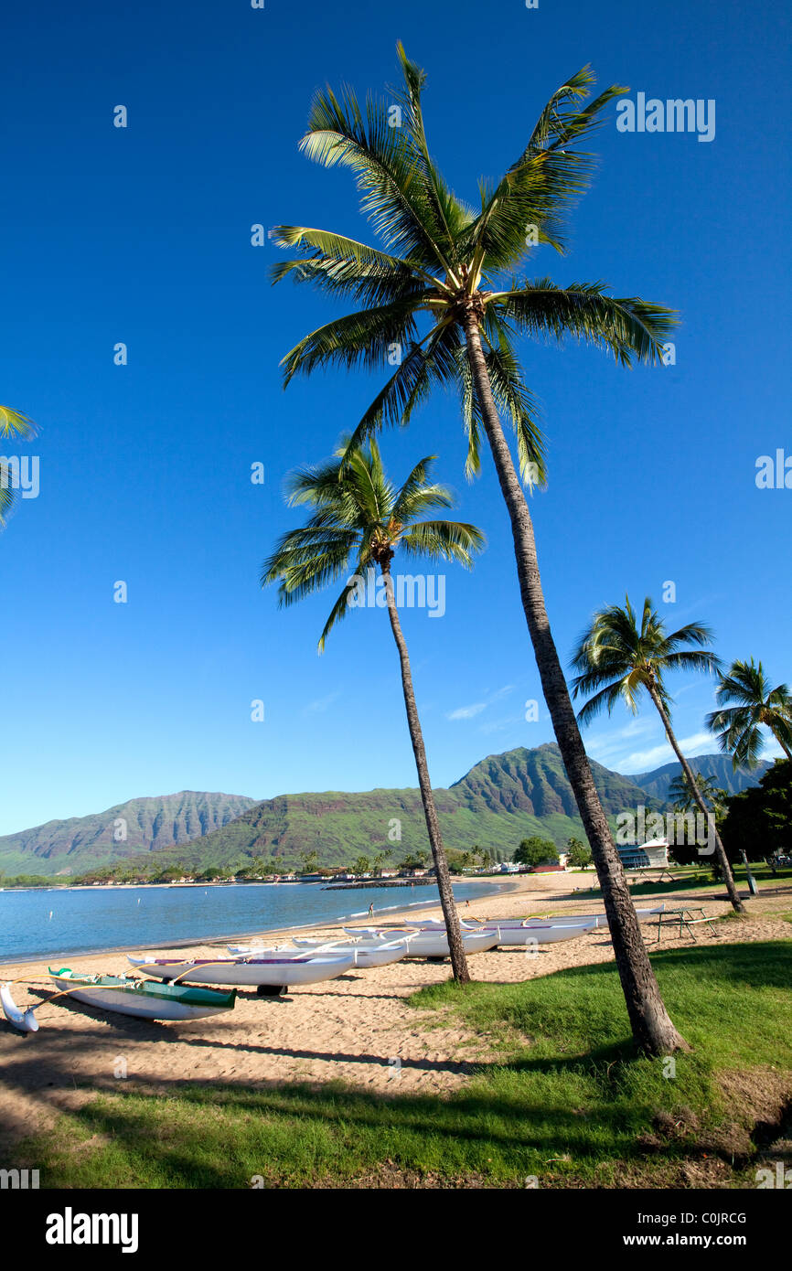 Pokai Bay, Waianae, Leeward Coast, Oahu, Hawaii Stock Photo Alamy