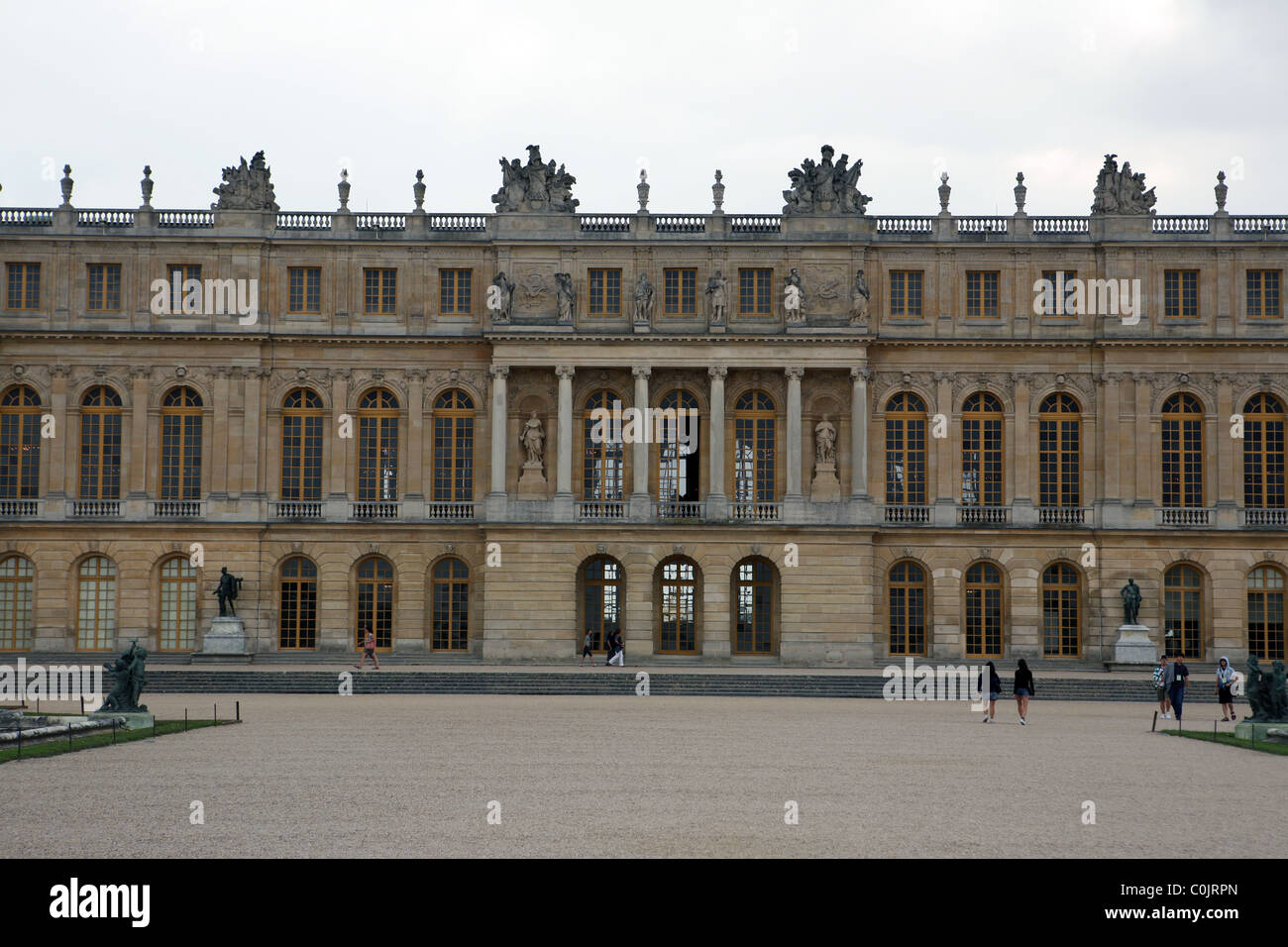 Versailles palace gardens France Europe Stock Photo