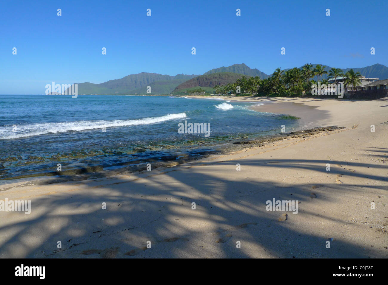 Ulehawa; Leeward Coast; Oahu; Hawaii; beach; beaches Stock Photo Alamy
