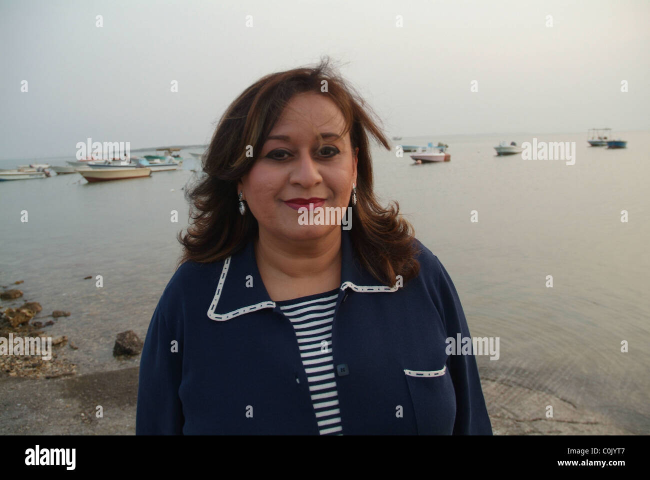 Ghada Jamsheer of Bahrain, a leading women's rights activist and head