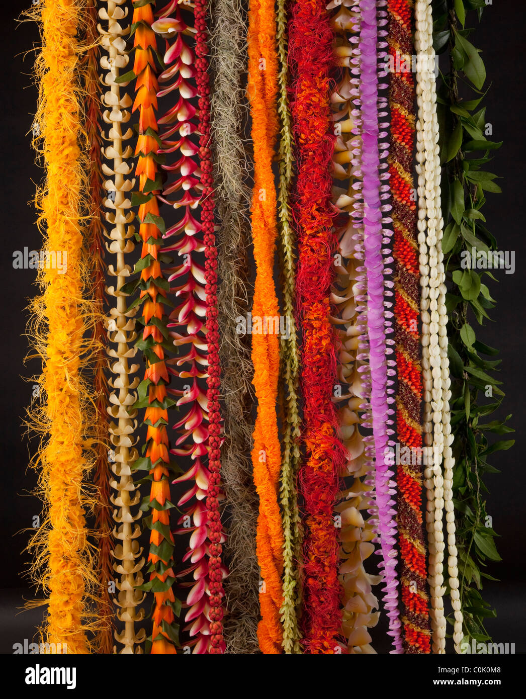 Hawaii flower lei strand Stock Photo Alamy