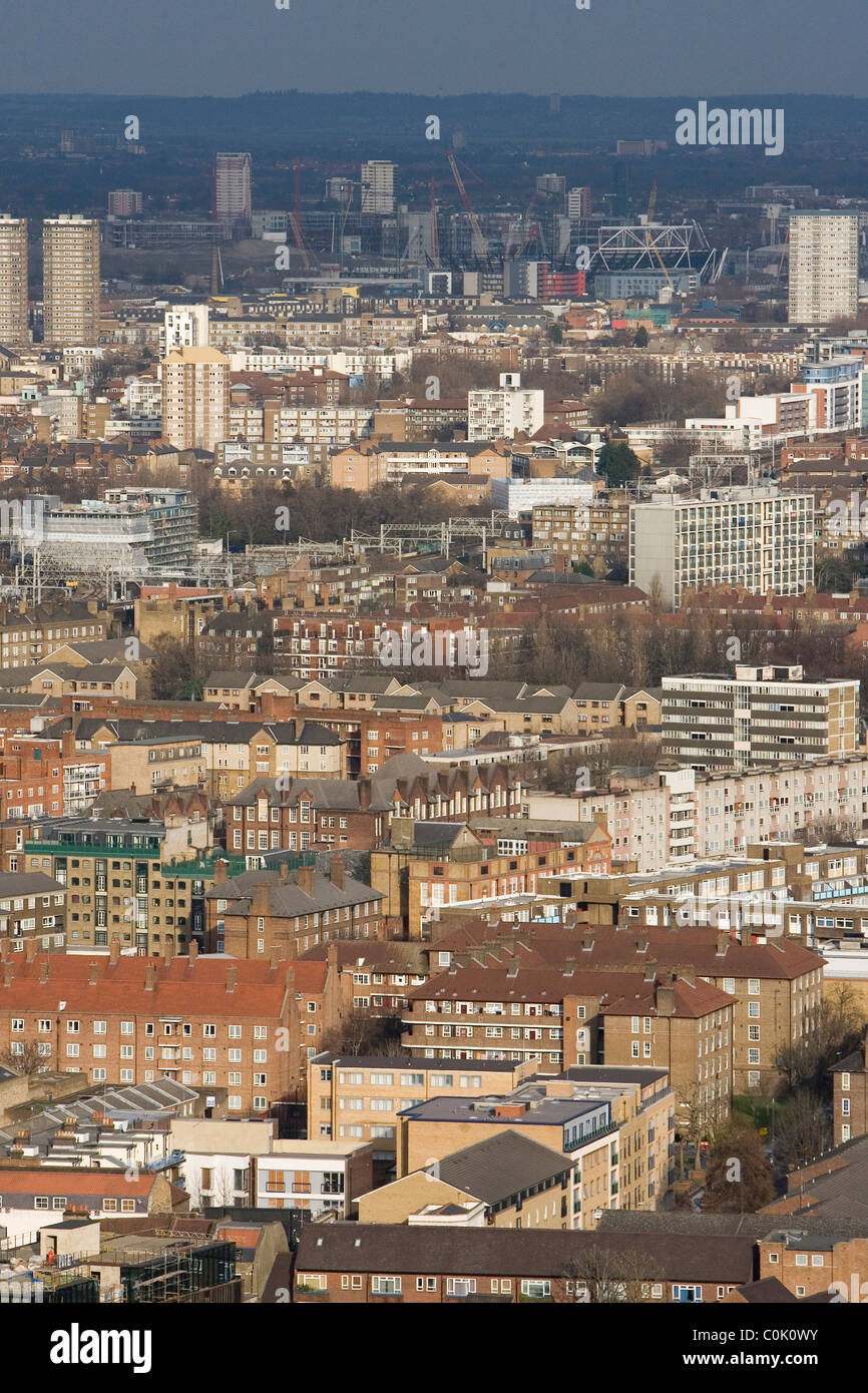 East london view hi-res stock photography and images - Alamy