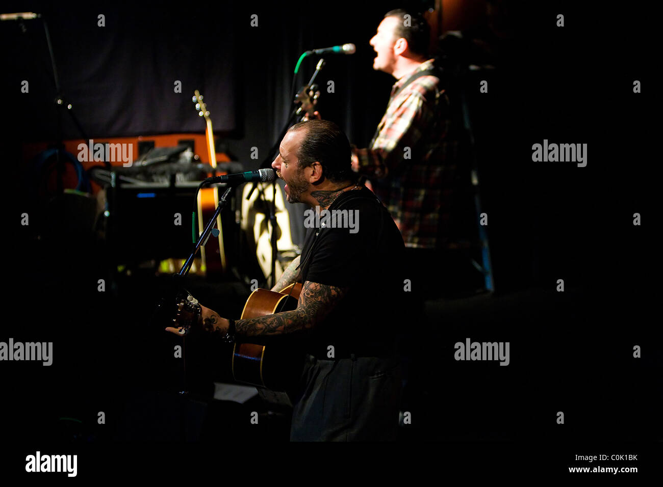 Rock Band Social Distortion performing live in concert Stock Photo