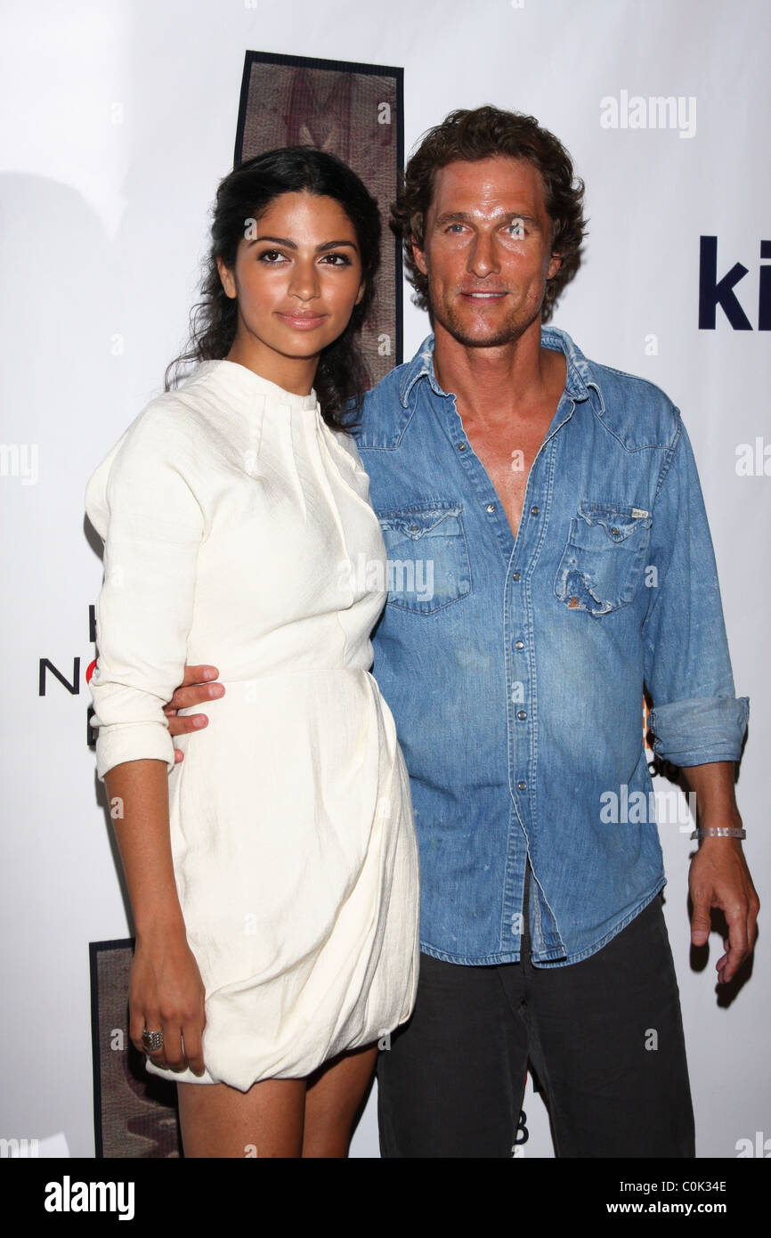 Camila Alves and Matthew McConaughey Camila Alves launches her Muxo