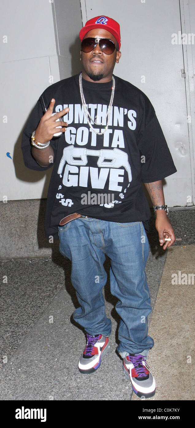 Big Boi aka Antwan Patton from Outkast arriving at the MTV TRL studios New  York City, USA - 29.07.08 Stock Photo - Alamy