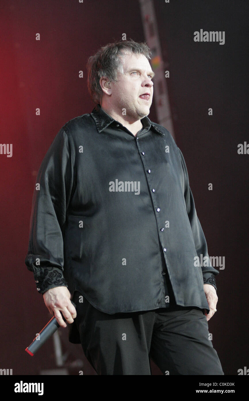 Meat Loaf in concert as part of the British Motorshow at the Excel