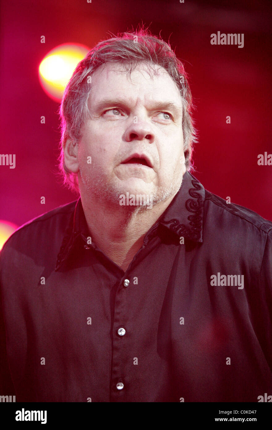 Meat Loaf in concert as part of the British Motorshow at the Excel