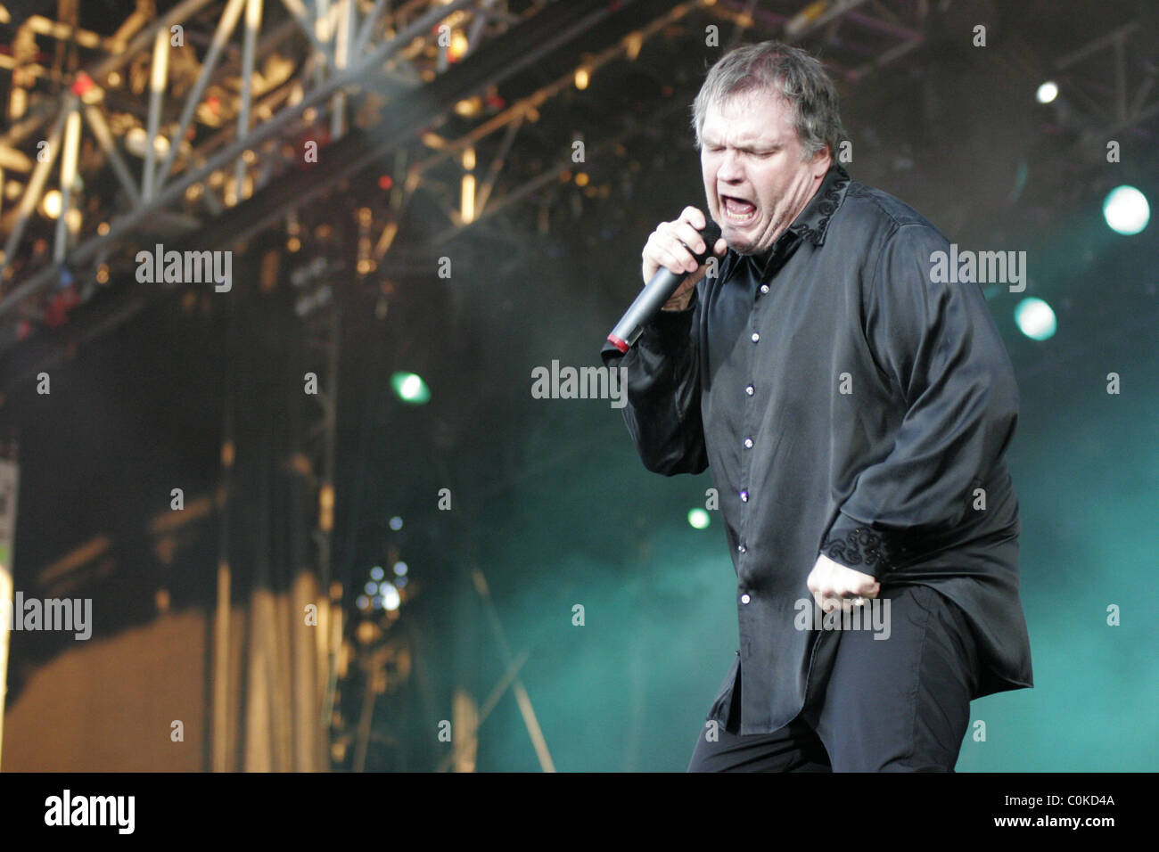 Meat Loaf in concert as part of the British Motorshow at the Excel