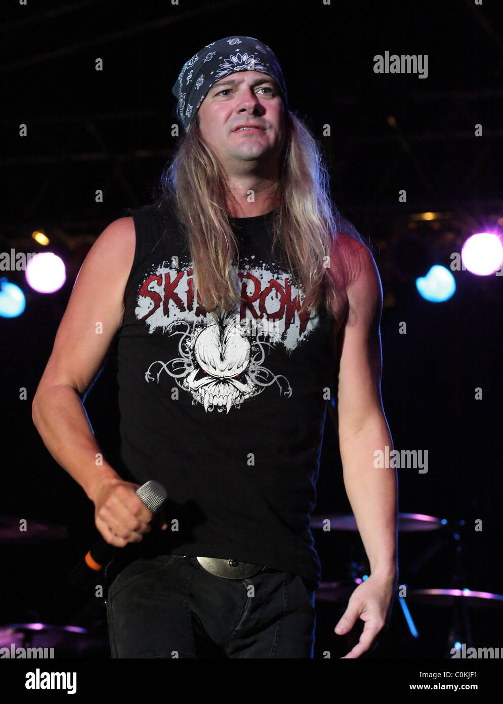 Johnny Solinger Skid Row Performing Live At The Mt Clemens Stars Stripes Festival Mount Clemens Michigan 27 06 08 Stock Photo Alamy