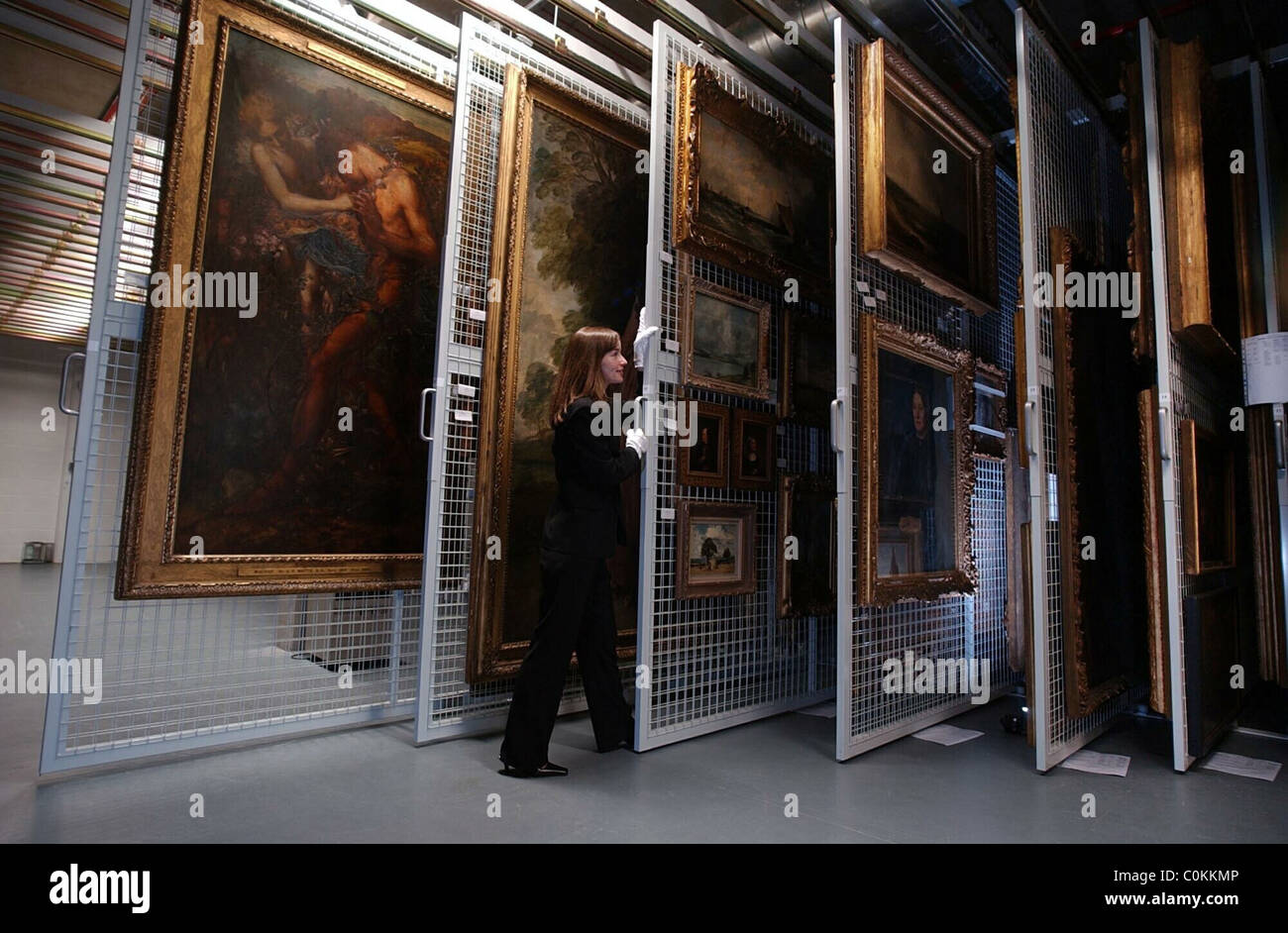 The Granton Centre for Art. The National Galleries of Scotland's purpose built storage centre Stock Photo