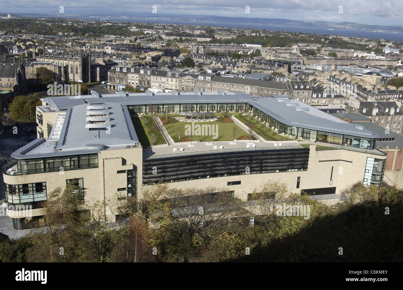 The glasshouse hotel edinburgh garden hires stock photography and