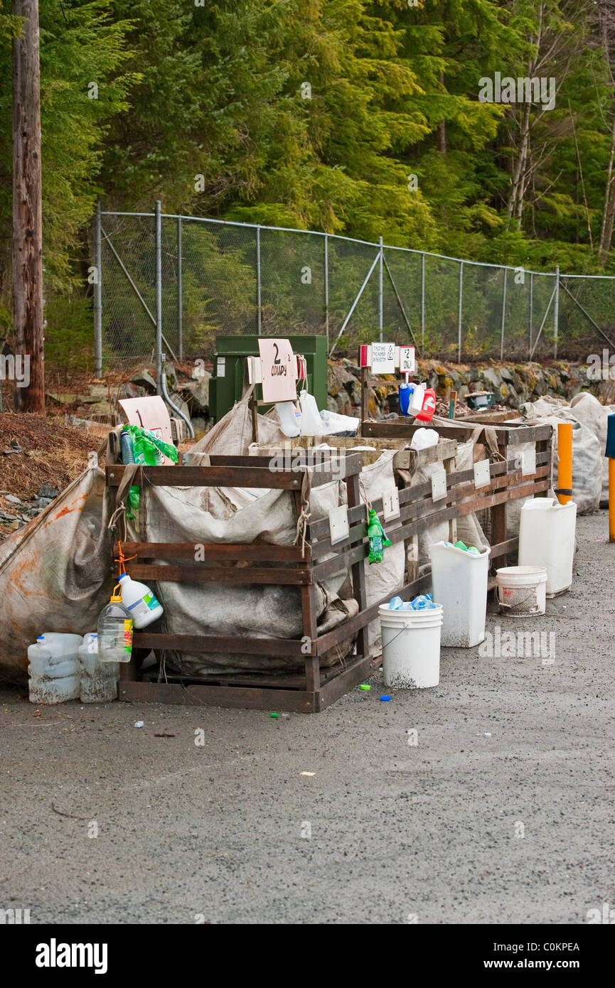 Sitka Community Schools, "Recycle Sitka" collection center in Sitka