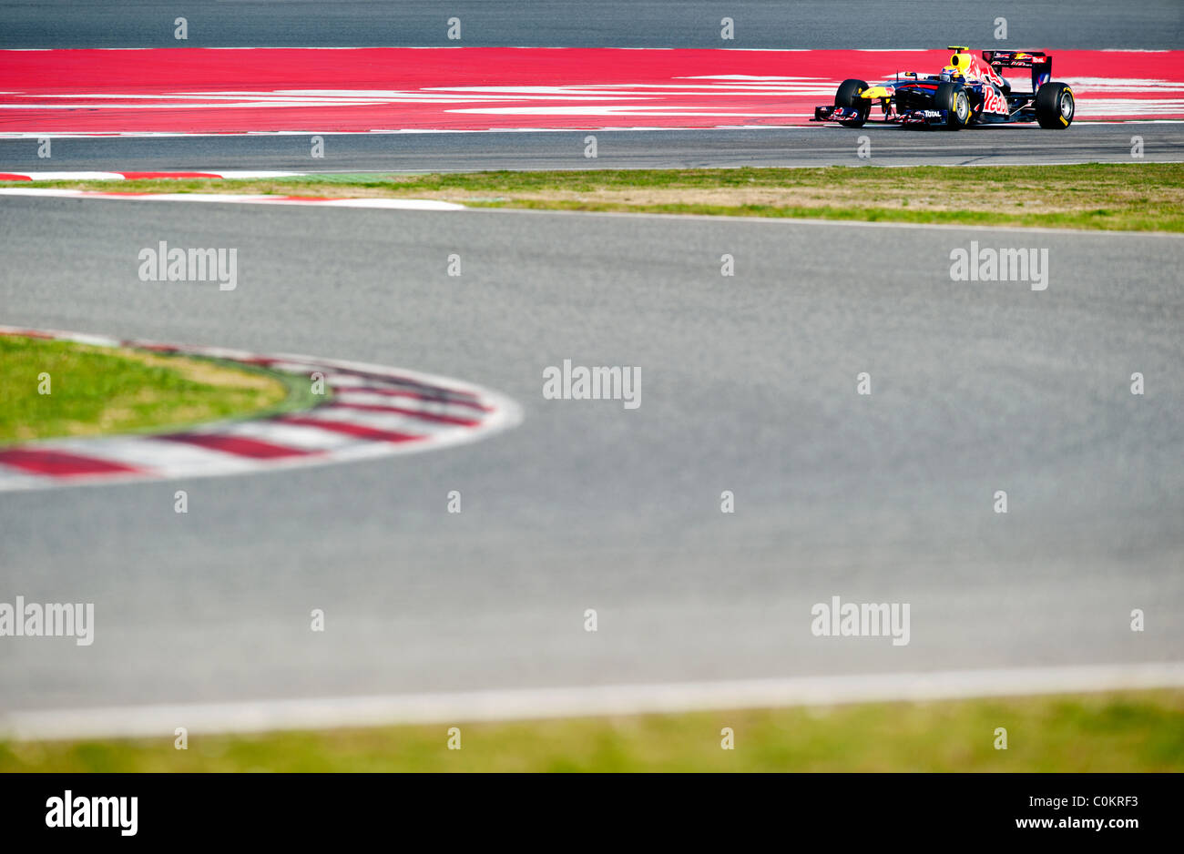 Mark Webber (Australia), Red Bull Racing-Renault RB7, Formula 1 testing ...