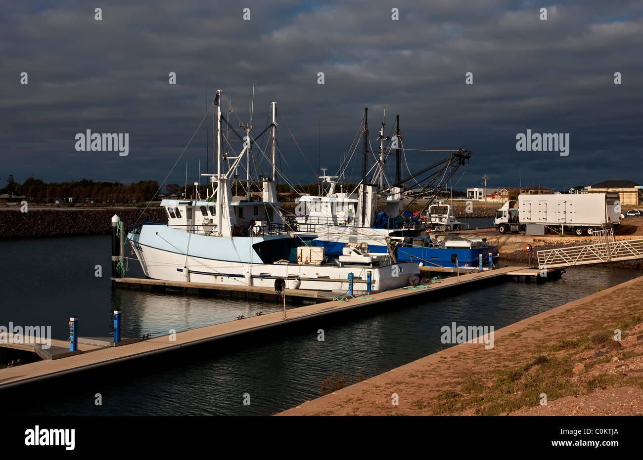Wallaroo Marina Stock Photo Alamy