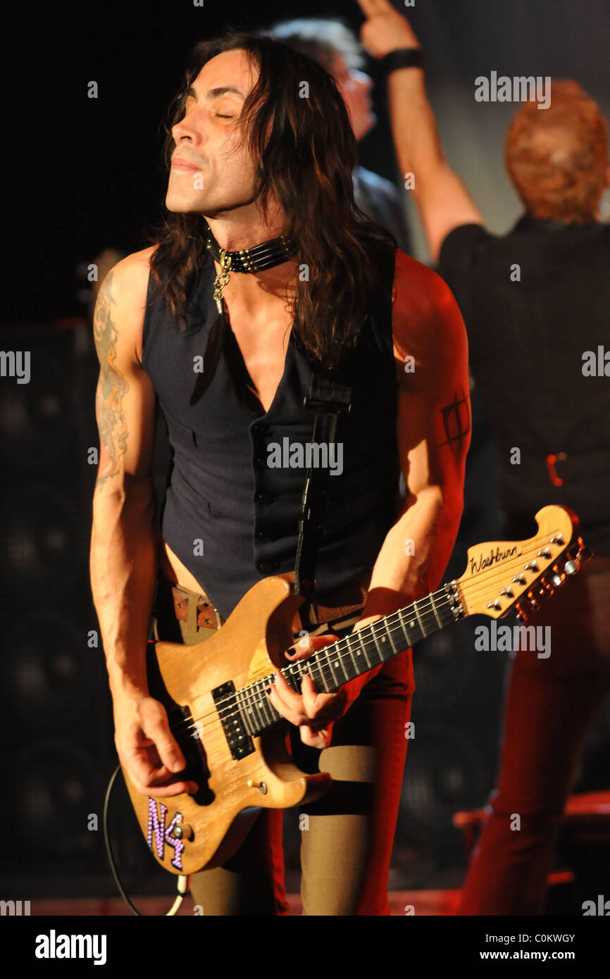 Guitarist Nuno Bettencourt of Extreme performs at Revolution Live Fort