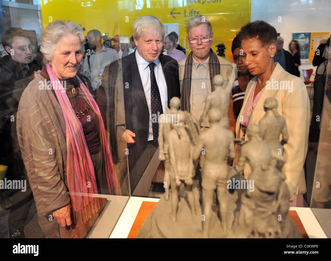 Boris Johnson Slavery memorial statue unveiling held at City Hall ...