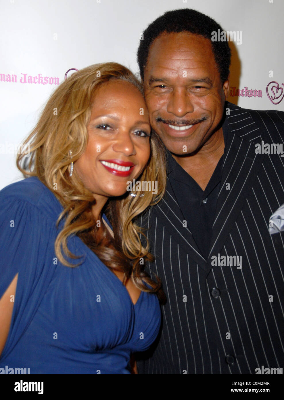 Dave Winfield and wife Tonya Winfield arrive for Desiree Coleman