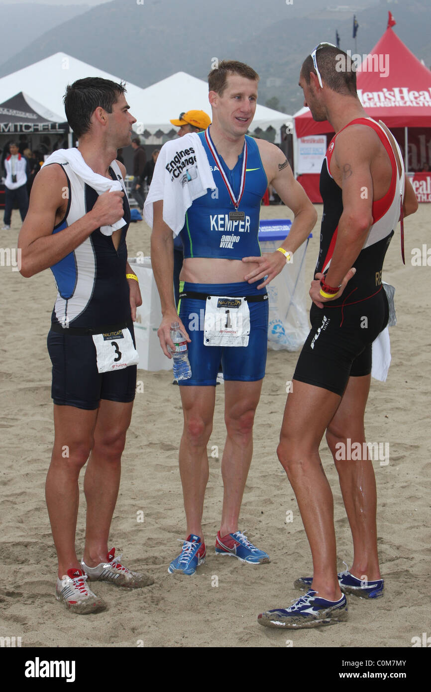 Hunter Kemper, Matt Reed The 2008 Nautica Malibu Triathlon presented by Toyota held at Zuma