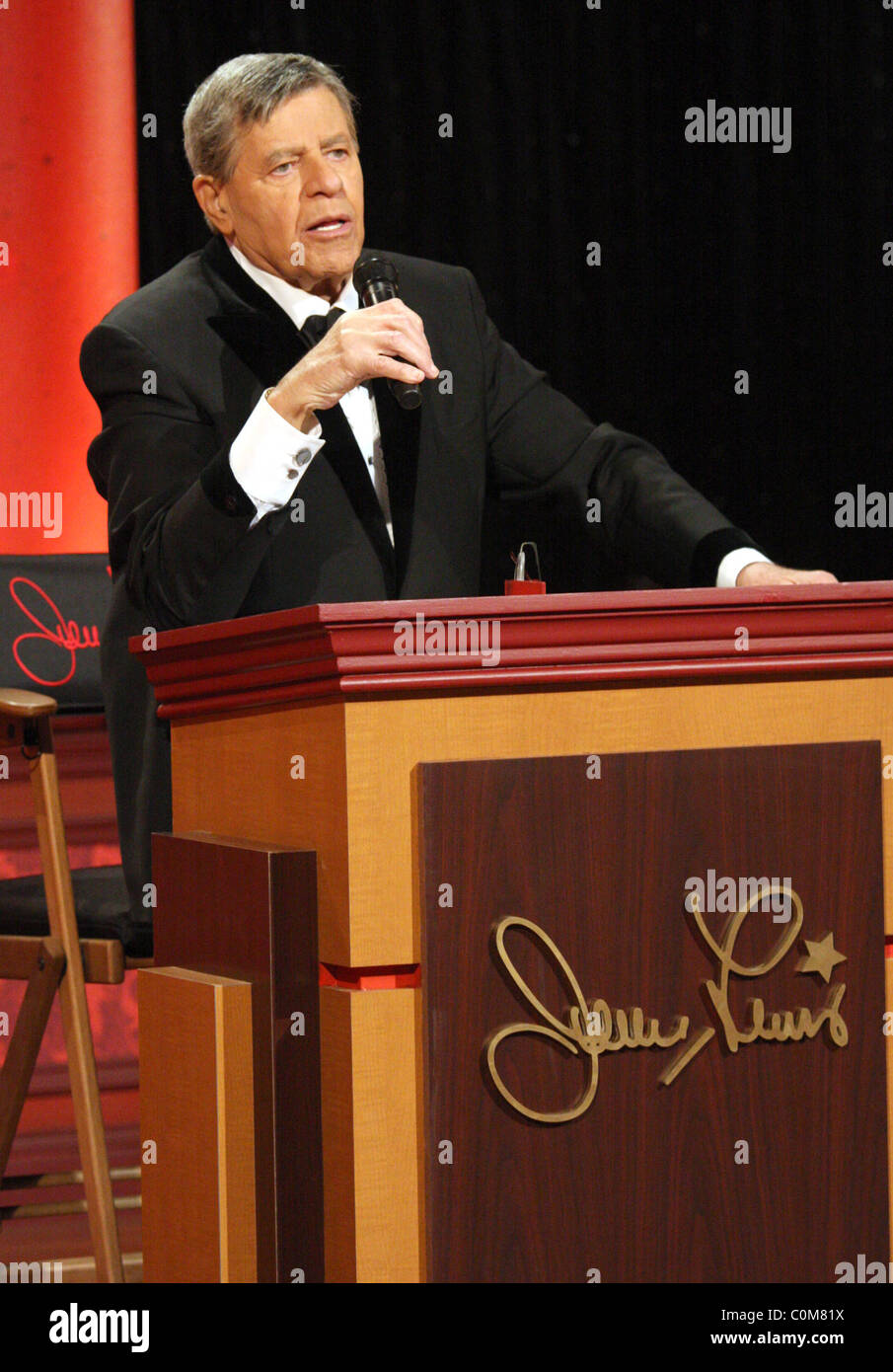 Jerry Lewis MDA Labor Day Telethon Live held at The South Point Hotel and Casino Las Vegas, Nevada - 31.08.08 Stock Photo