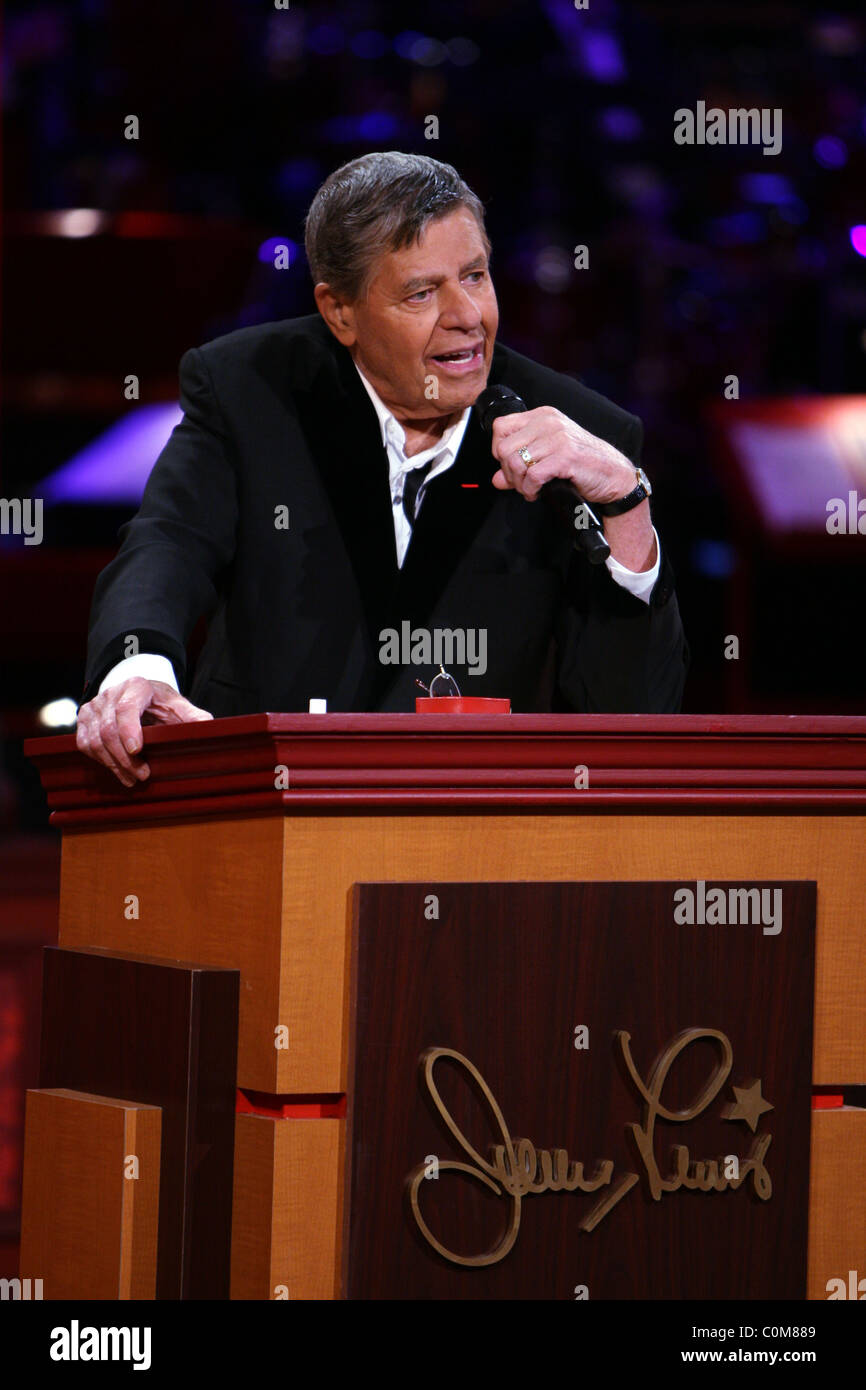 Jerry Lewis MDA Labor Day Telethon Live held at The South Point Hotel