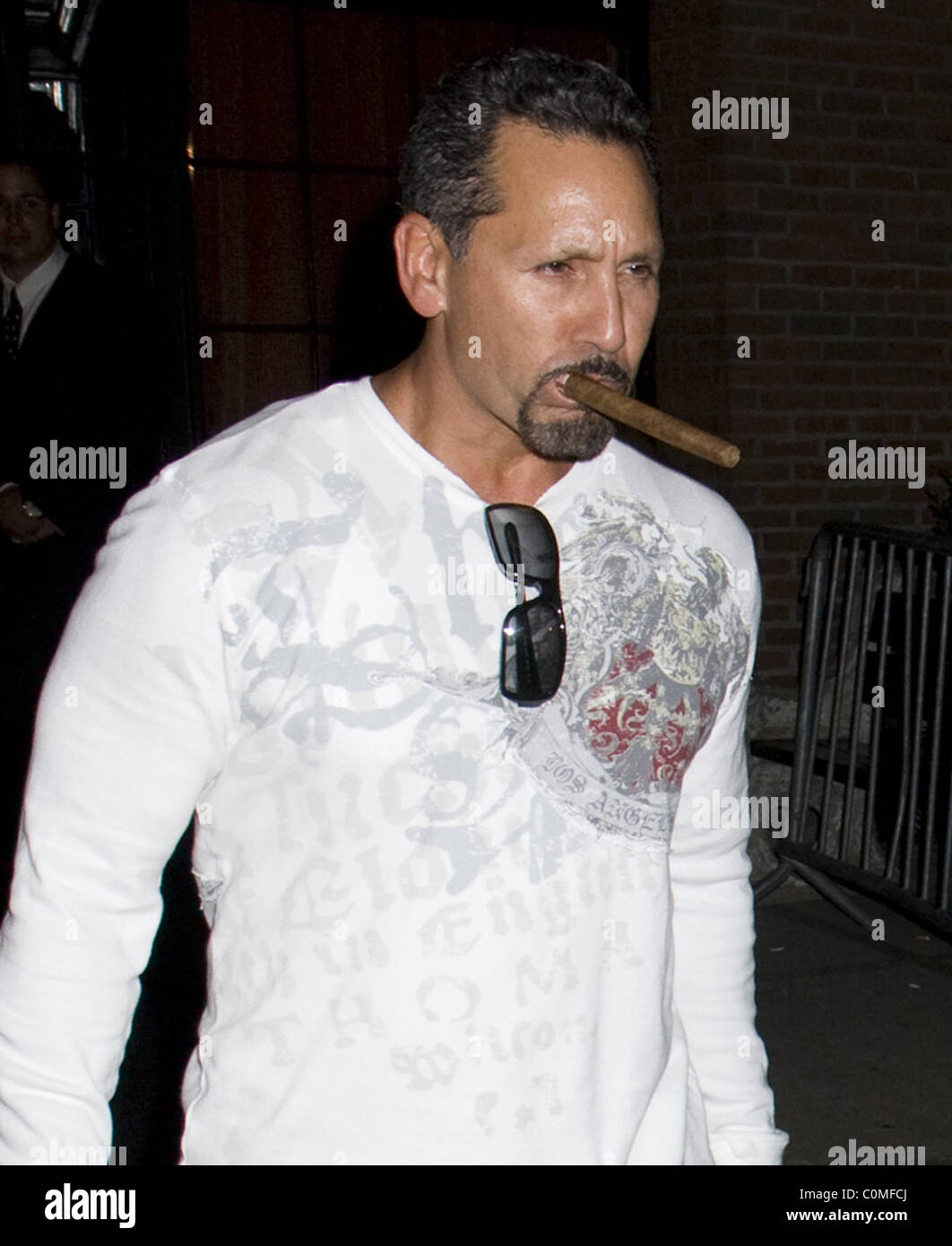 Angelo Pagan at a surprise party to celebrate Marc Anthony&rsquo;s 40th