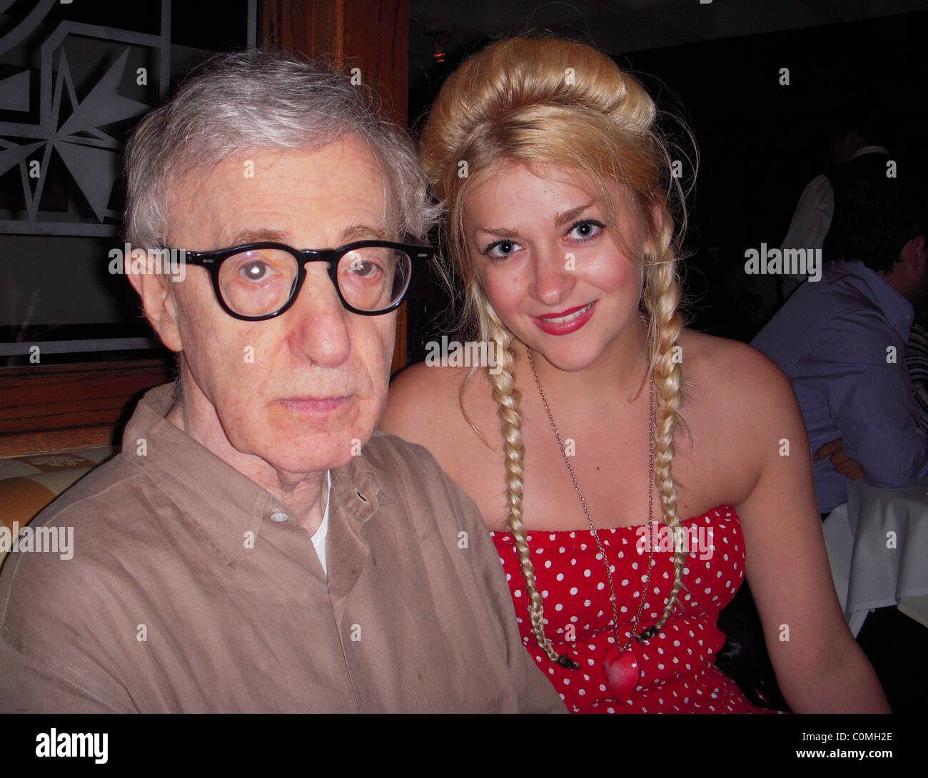 Woody Allen meets Daily Star ‘Goss Girl’ Charli Morgan as he has lunch