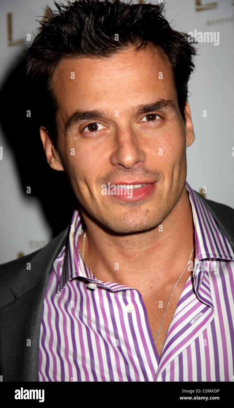 Antonio Sabato Jr. Grand opening of Lavo Restaurant and at