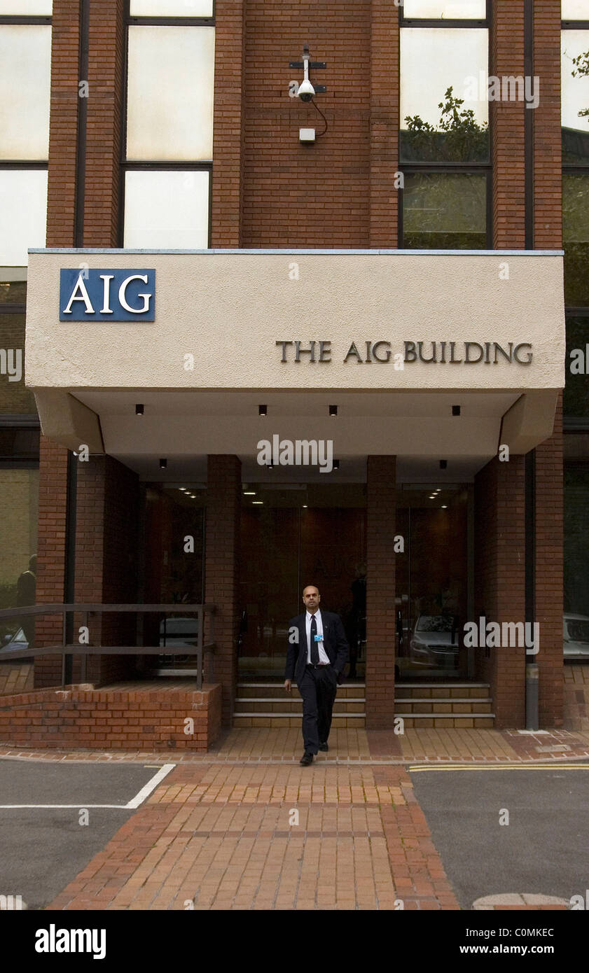 Aig Headquarters One Of The Major Investment Bank Insurers Feels