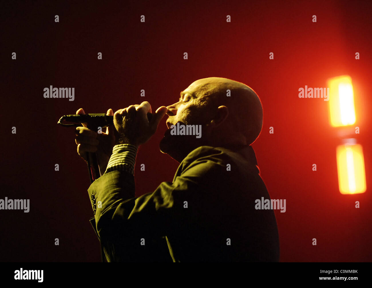 Michael Stipe REM perform live in concert at 'Siemens arena' Vilnius