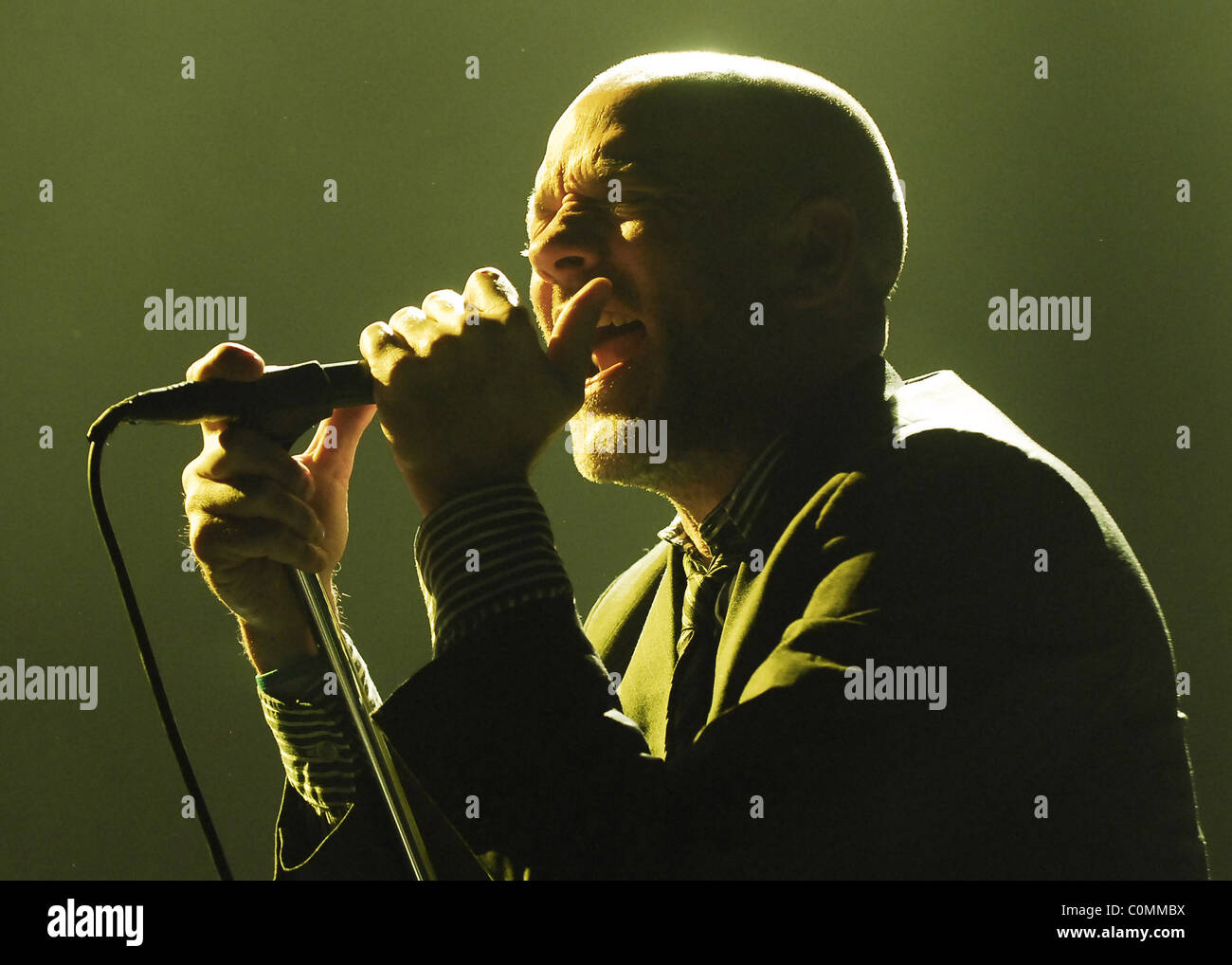 Michael Stipe REM perform live in concert at 'Siemens arena' Vilnius