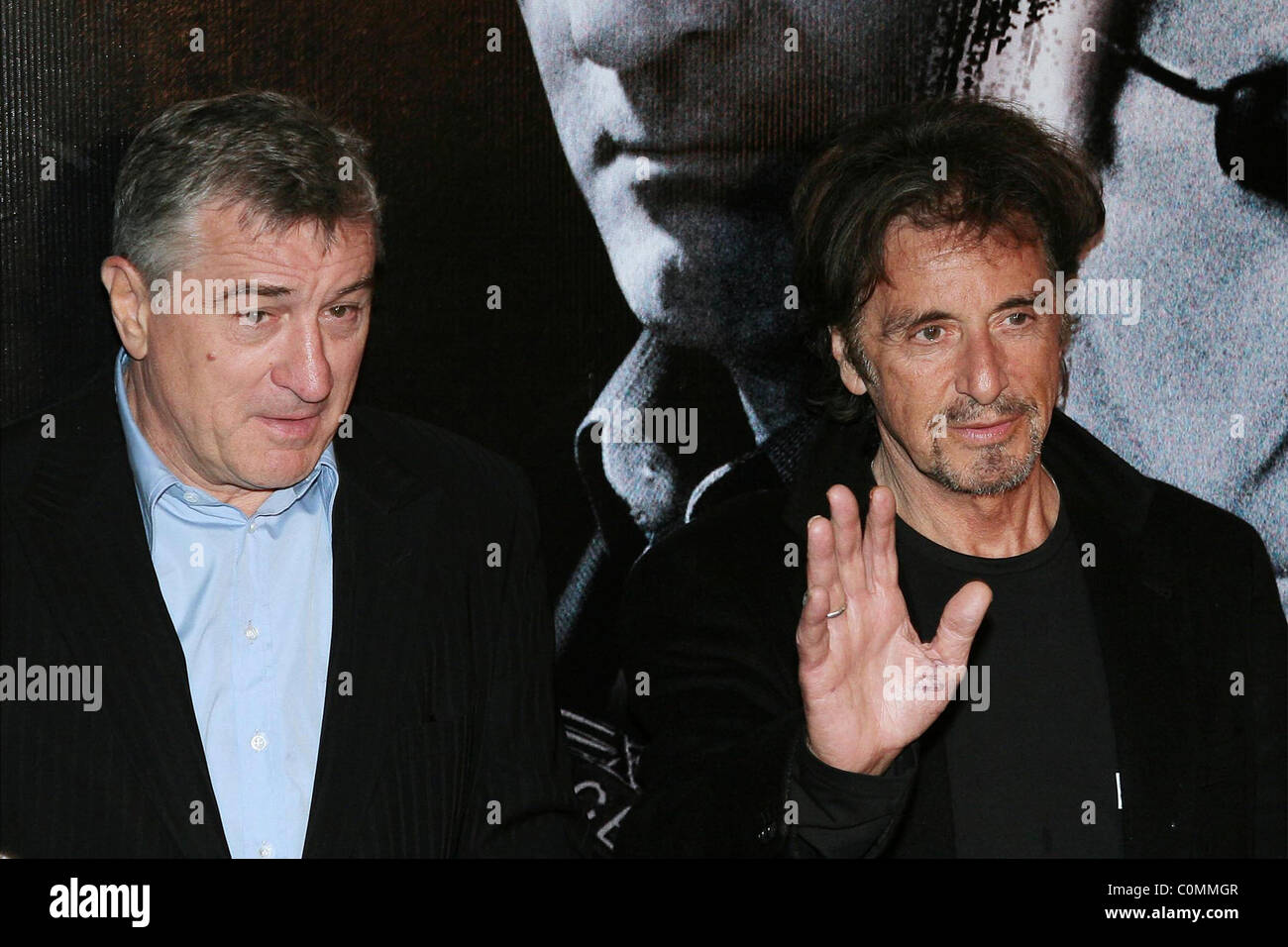 Robert De Niro and Al Pacino The premiere of 'Righteous Kill