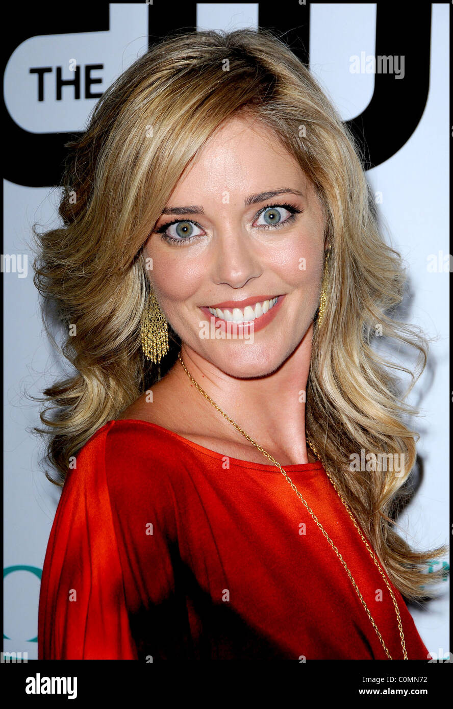 Christina Moore CW Network '90210' premiere party Malibu, California