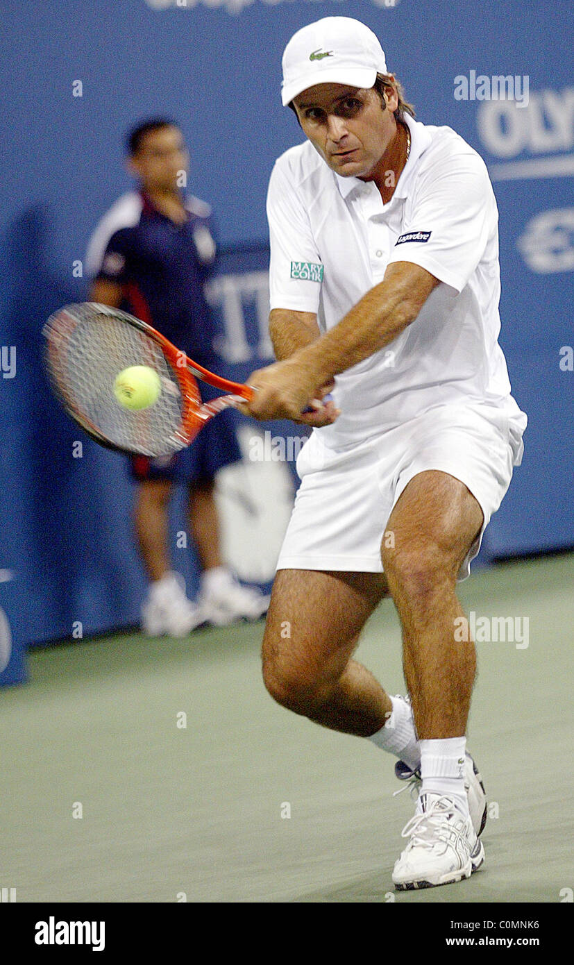 Fabrice Santoro 2008 US Tennis Open- Day 3 Fabrice Santoro was defeated