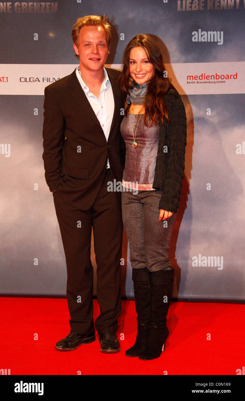 Matthias Koeberlin, Mina Tander Premiere for the TV movie 'Wir sind das Volk - Liebe kennt keine Grenzen' at Kosmos movie Stock Photo