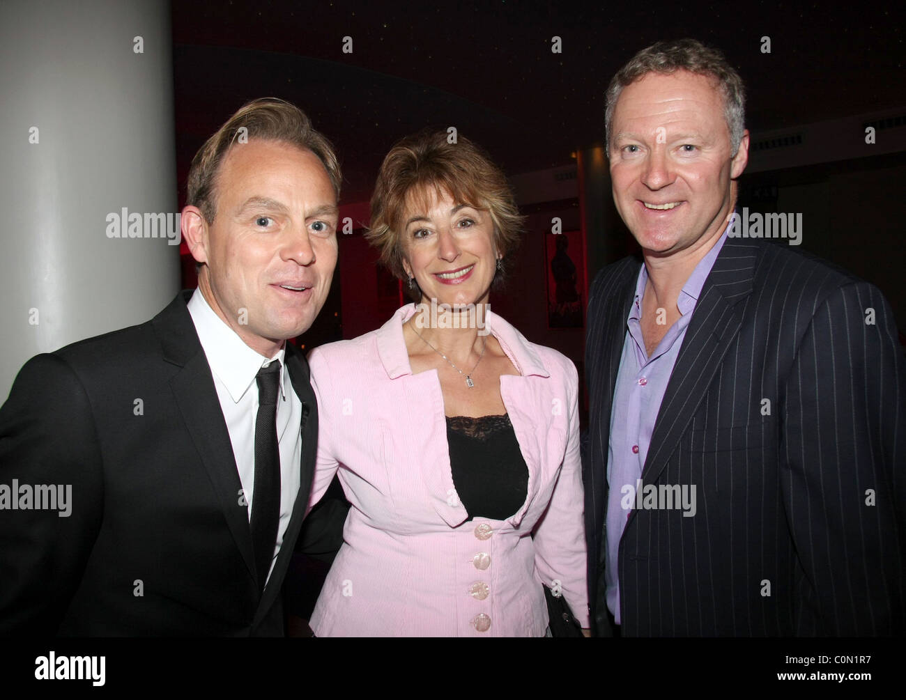 Jason Donovan, Maureen Lipman and Rory Bremner attend the Kathy Lette Book Launch 'To Love Honour and Betray' held at the Stock Photo