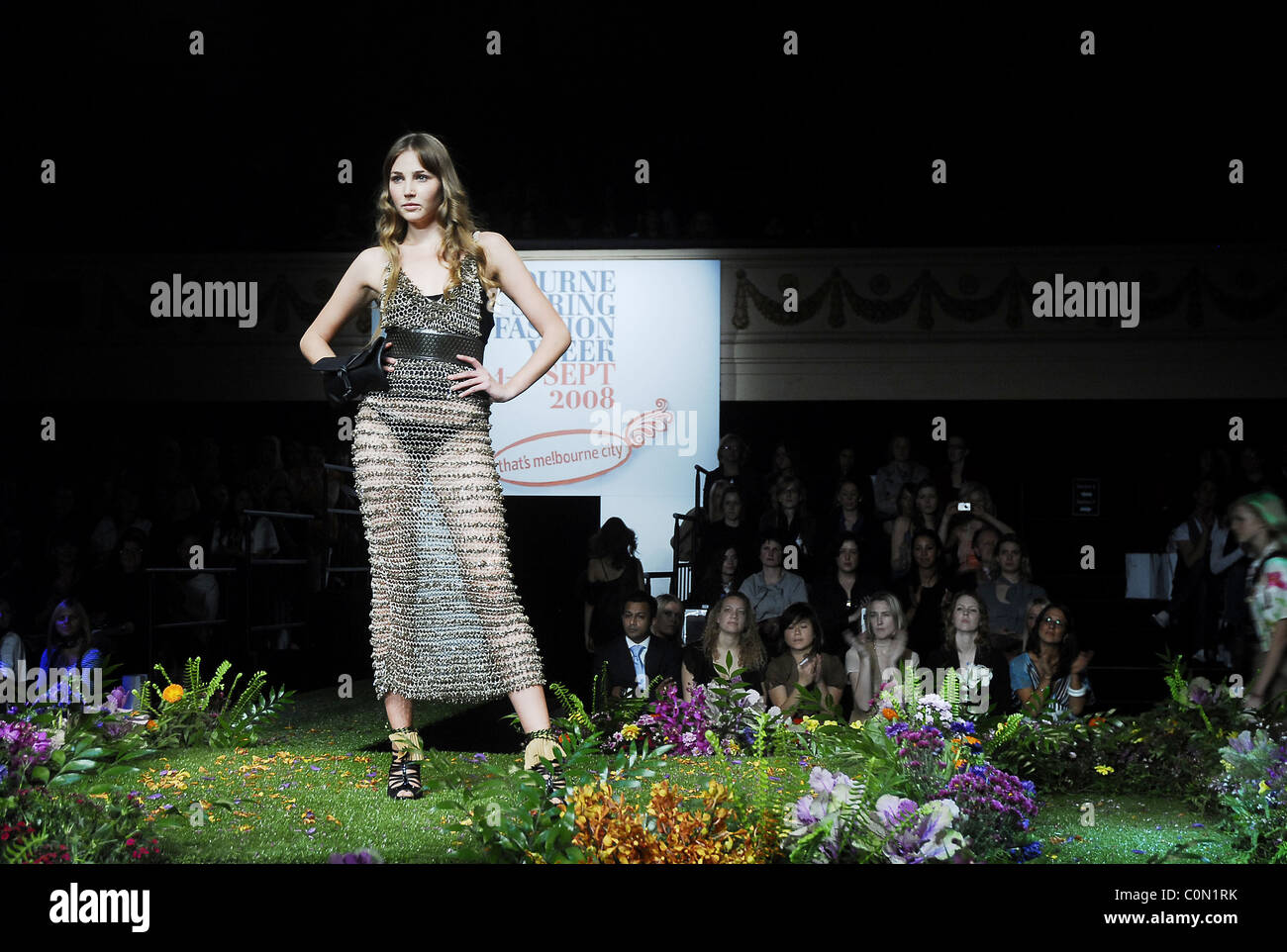 Supermodel Sally Graham models Ginger & Smart designs at The ...