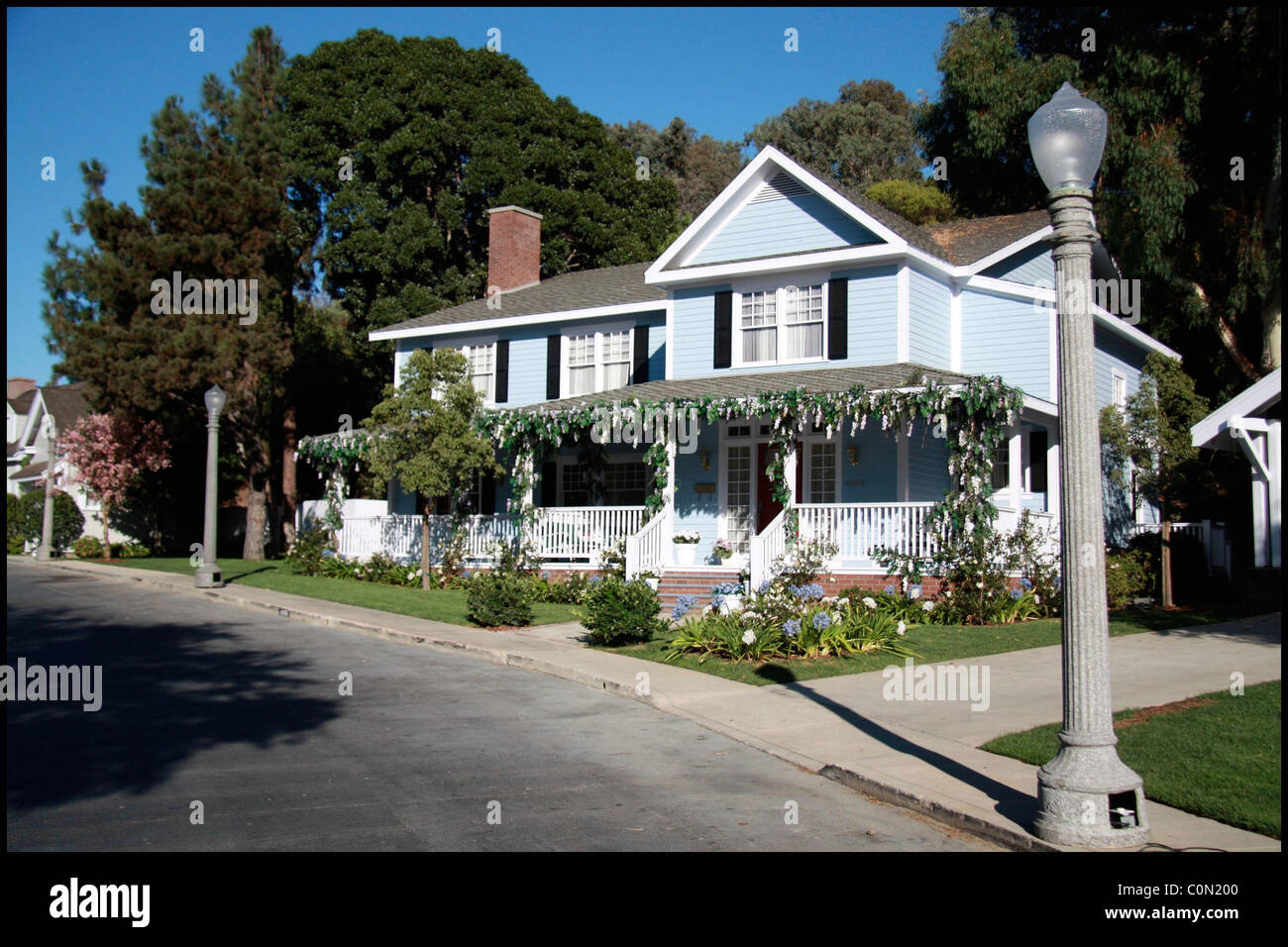 Wisteria Lane Behind the scenes of 'Desperates Housewives' Stock Photo