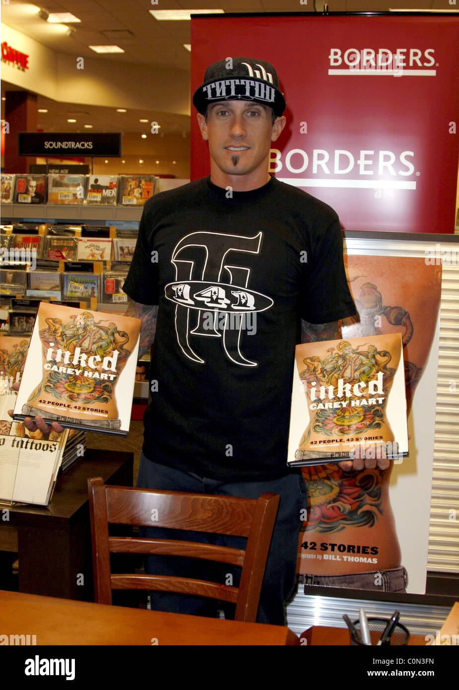 Carey Hart book signing at Borders Book Store at Town Center Las Vegas